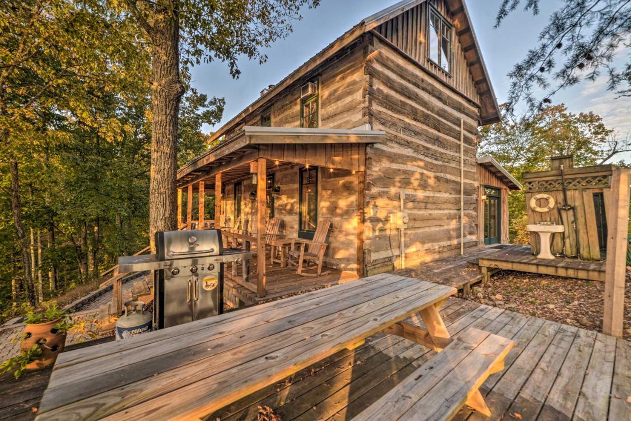 Historic Cabin With Stunning Kentucky Lake View Villa Waverly Exteriör bild